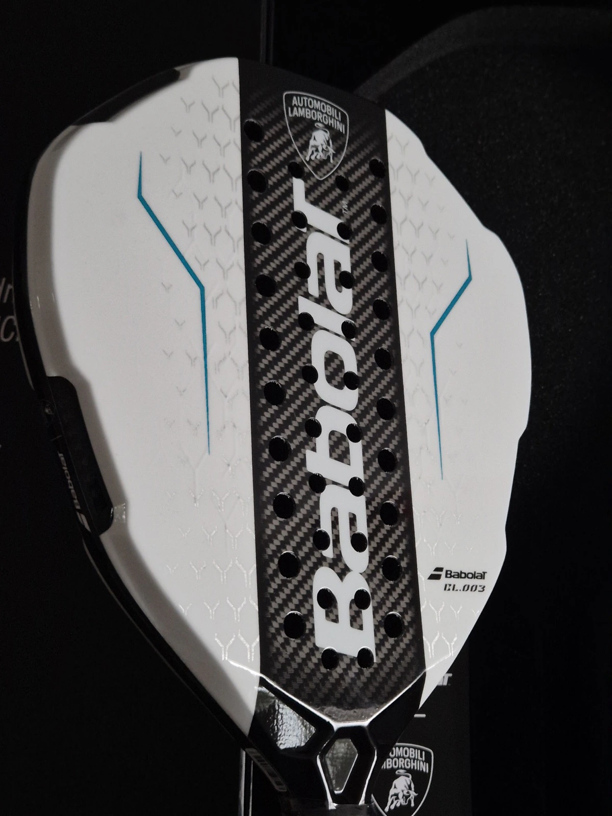 Ракетка Ламборгини белая