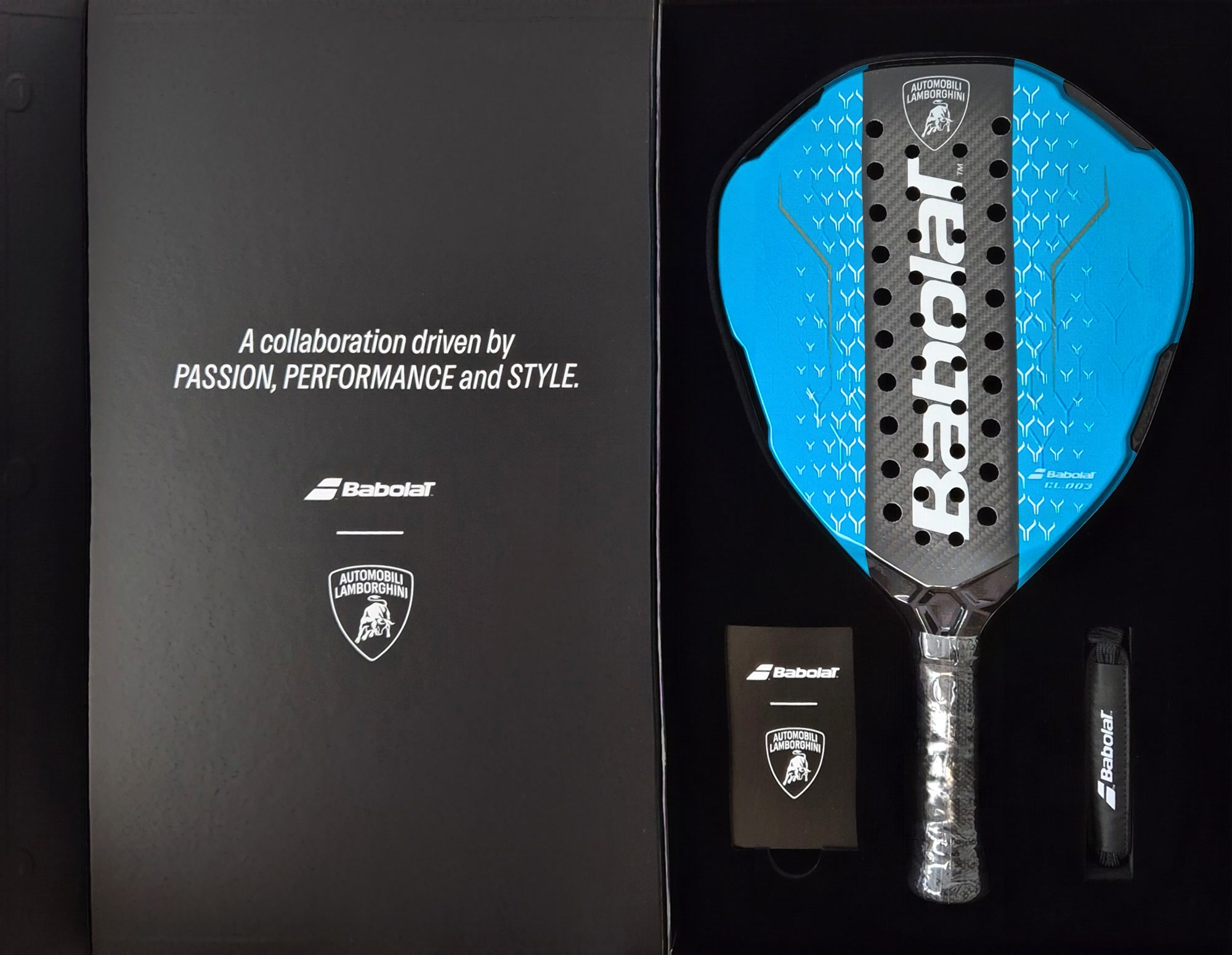 Ракетка Ламборгини синяя